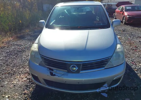 2007 Nissan Versa 1.8Sl из США, поврежденный, VIN 3N1BC11E97L406312
